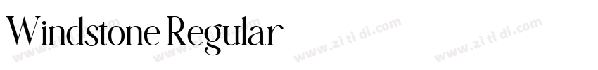 Windstone Regular字体转换 Windstone Regular字体转换